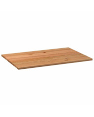 Dessus de table marron clair bois chêne massif rectangulaire | Mobilier & Déco