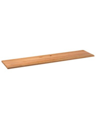 Dessus de table marron clair bois chêne massif rectangulaire | Mobilier & Déco