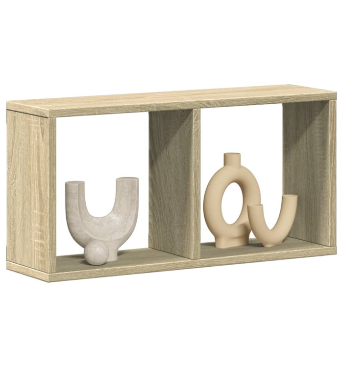 Armoire murale 60x16x30 cm chêne sonoma bois d'ingénierie | Mobilier & Déco
