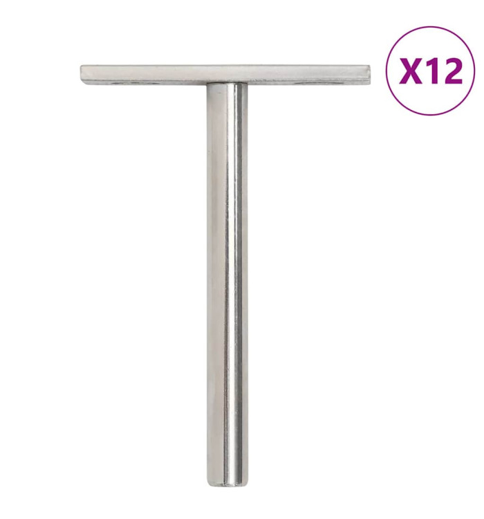 Supports d'étagères flottantes 12pcs invisible acier au carbone | Mobilier & Déco