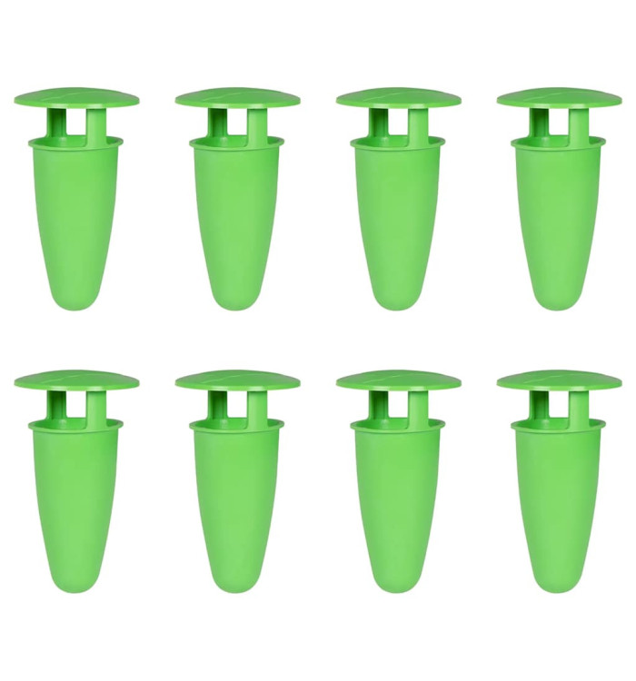 Pièges à limaces et escargots 8 pcs vert | Mobilier & Déco