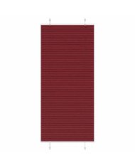 Store plissé rouge bordeaux 85x200 cm largeur du tissu 84,4 cm | Mobilier & Déco