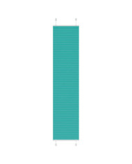 Store plissé vert pétrole 50x200 cm largeur du tissu 49,4 cm | Mobilier & Déco