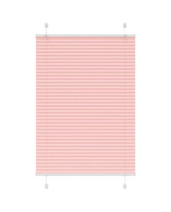 Store plissé rose 100x100 cm largeur du tissu 99,4 cm polyester | Mobilier & Déco
