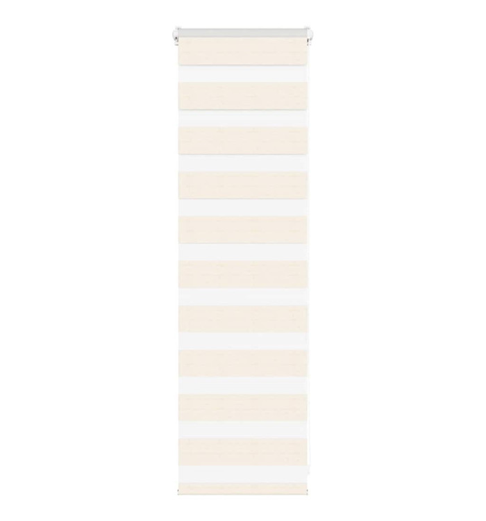 Store zèbre beige marbré largeur du tissu 40,9 cm polyester | Mobilier & Déco
