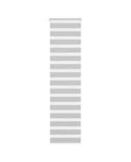 Store zèbre gris clair largeur du tissu 60,9 cm polyester | Mobilier & Déco