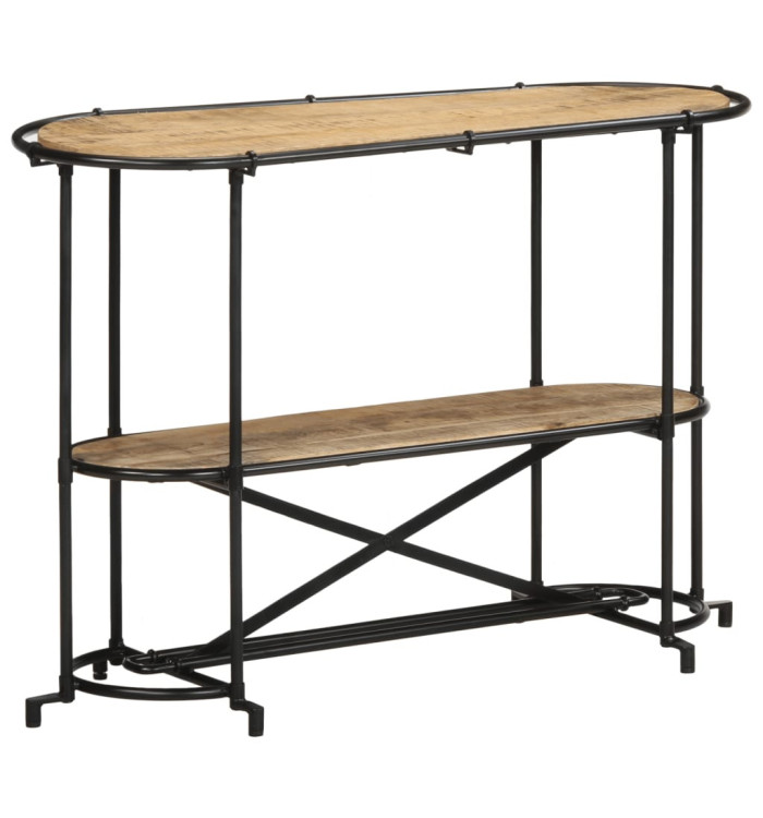 Table console 110x42x76 cm bois massif de manguier brut | Mobilier & Déco