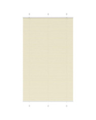 Store plissé crème 120x200cm largeur du tissu 119,4cm polyester | Mobilier & Déco