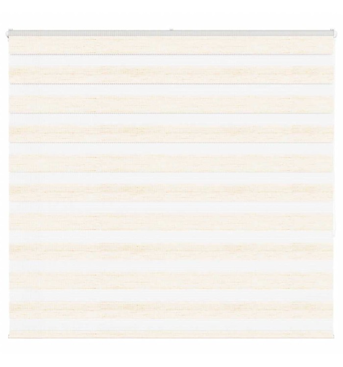 Store zèbre beige marbré largeur du tissu 155,9 cm polyester | Mobilier & Déco