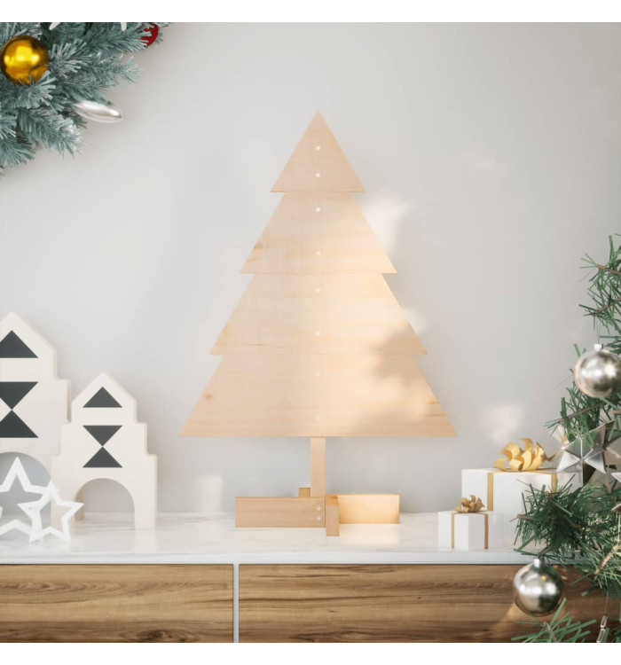 Arbre de Noël en bois pour décoration 70 cm bois massif | Mobilier & Déco