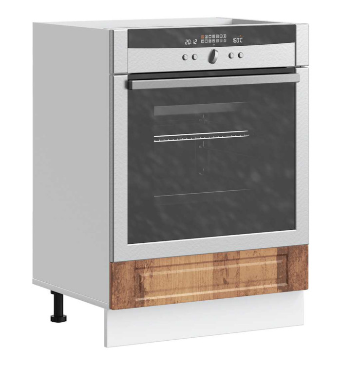 Armoire à four Porto vieux bois bois d'ingénierie | Mobilier & Déco