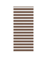 Store zèbre marron 100x230 cm largeur du tissu 95,9cm polyester | Mobilier & Déco