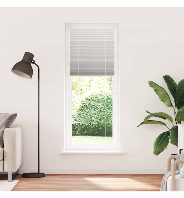 Store plissé gris clair 80x200 cm largeur du tissu 79,4 cm | Mobilier & Déco
