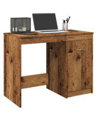 Bureau vieux bois 100x50x76 cm bois d'ingénierie | Mobilier & Déco