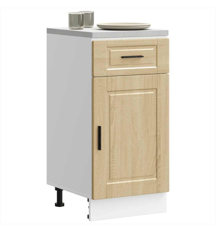 Armoire de cuisine Porto chêne sonoma bois d'ingénierie | Mobilier & Déco
