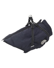 Manteau pour chiens avec harnais imperméable réfléchissant L68 | Mobilier & Déco