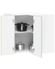 Armoire d'angle murale de cuisine Porto chêne sonoma | Mobilier & Déco