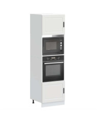Armoires de four 2 pcs Porto blanc bois d'ingénierie | Mobilier & Déco