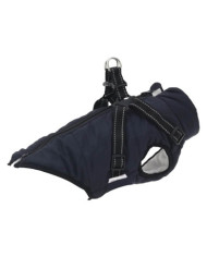 Manteau pour chiens avec harnais imperméable réfléchissant L28 | Mobilier & Déco