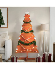 Arbre de Noël en bois pour décoration 150 cm bois de pin massif | Mobilier & Déco