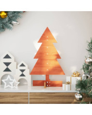 Arbre de Noël en bois pour décoration 60 cm bois de pin massif | Mobilier & Déco