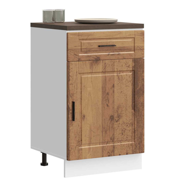 Armoire de cuisine Porto vieux bois bois d'ingénierie | Mobilier & Déco