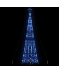 Sapin de Noël à LED avec pointes 1534 LED bleu 500 cm | Mobilier & Déco