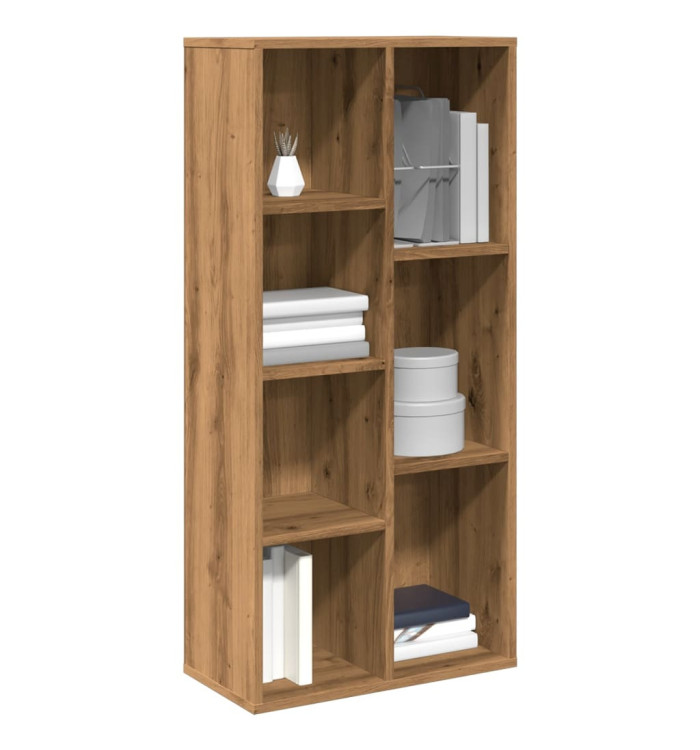 Bibliothèque chêne artisanal 50x25x104 cm | Mobilier & Déco