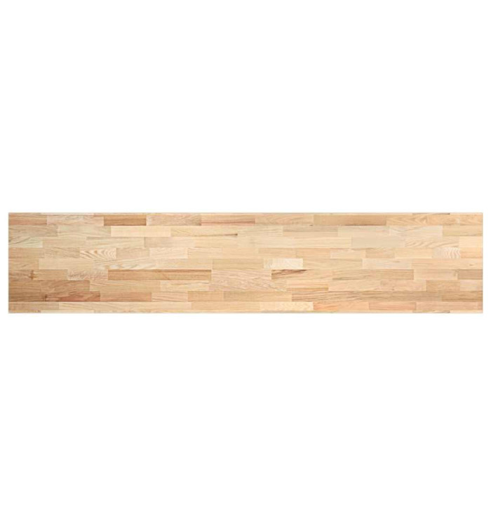 Plan de travail de cuisine bois de chêne massif rectangulaire | Mobilier & Déco