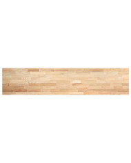 Plan de travail de cuisine bois de chêne massif rectangulaire | Mobilier & Déco