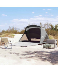 Tente de plage 2 personnes gris imperméable | Mobilier & Déco