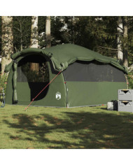 Tente familiale tunnel 6 personnes vert olive imperméable | Mobilier & Déco