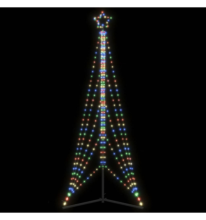 Sapin de Noël à LED 525 LED colorées 302 cm | Mobilier & Déco