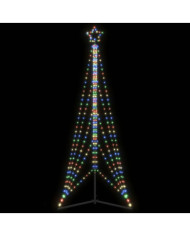Sapin de Noël à LED 525 LED colorées 302 cm | Mobilier & Déco