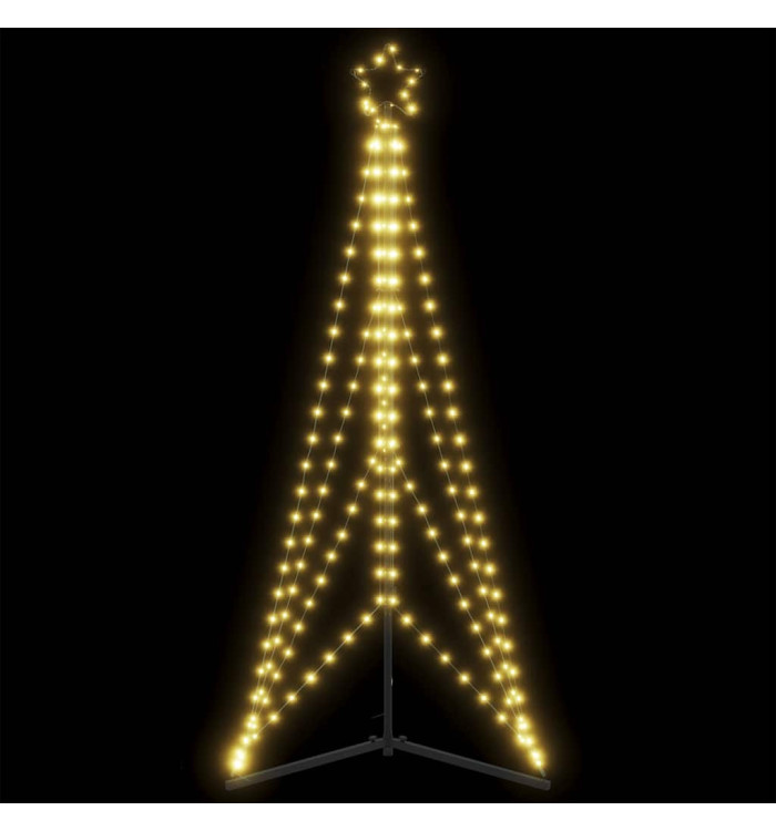 Sapin de Noël à LED 363 LED blanc chaud 182 cm | Mobilier & Déco