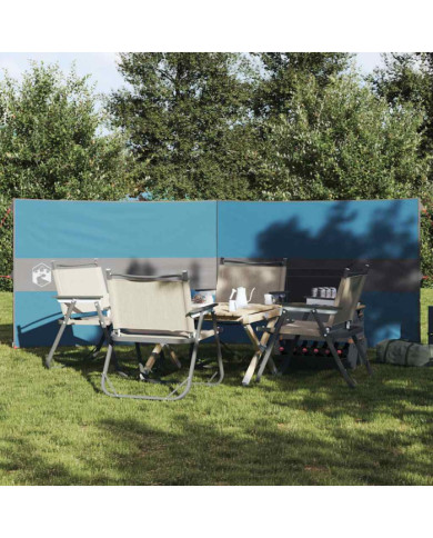 Brise-vent de camping bleu 344x120 cm imperméable | Mobilier & Déco