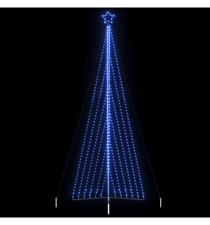 Sapin de Noël à LED 789 LED bleu 476 cm | Mobilier & Déco