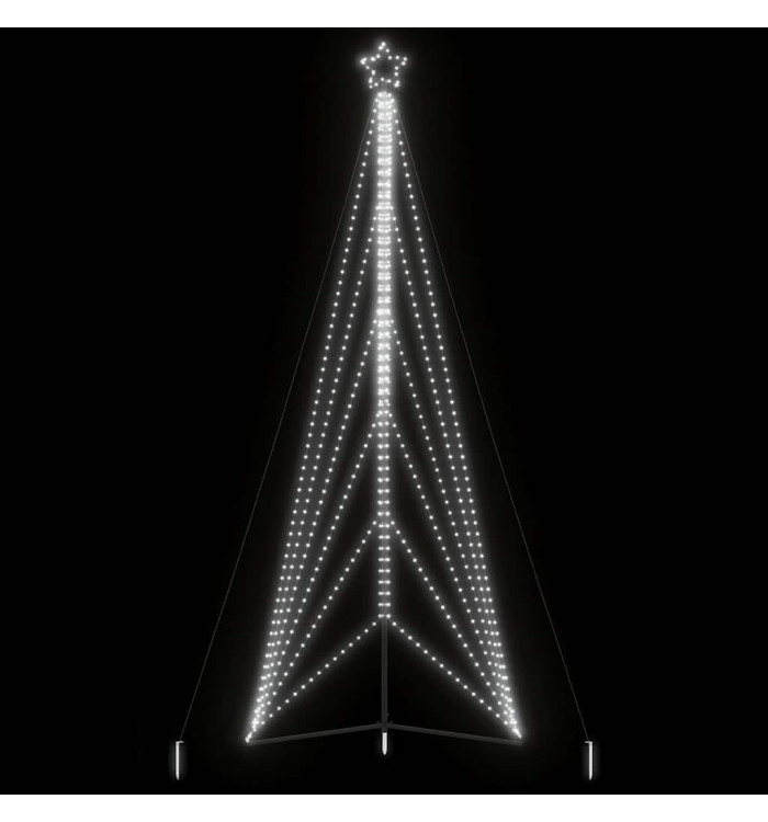 Sapin de Noël à LED 861 LED blanc froid 478 cm | Mobilier & Déco