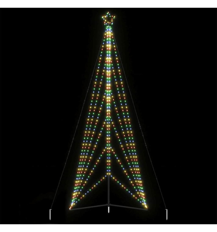 Sapin de Noël à LED 861 LED colorées 478 cm | Mobilier & Déco