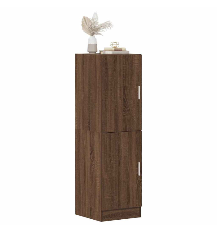 Armoire de cuisine chêne marron 38x41,5x131,5cm bois ingénierie | Mobilier & Déco