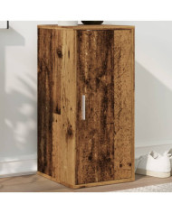 Armoire à chaussures vieux bois 32x35x70 cm bois d'ingénierie | Mobilier & Déco