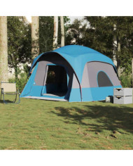 Tente de cabine familiale 6 personnes bleu imperméable | Mobilier & Déco