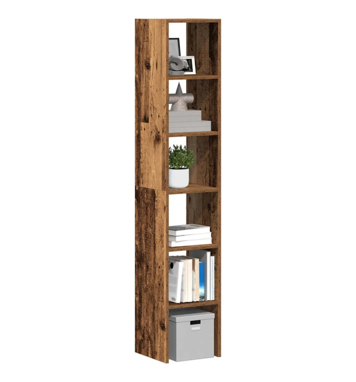 Bibliothèques 2 pcs empilable vieux bois bois d'ingénierie | Mobilier & Déco