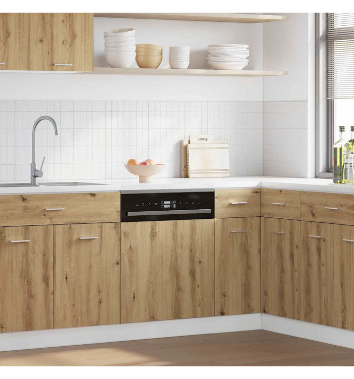 Panneau de lave-vaisselle "Lyon" chêne artisanal | Mobilier & Déco
