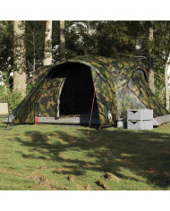Tente familiale à dôme 6 personnes camouflage imperméable | Mobilier & Déco