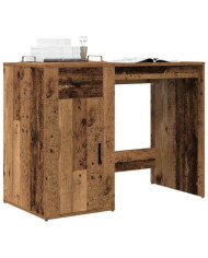 Bureau vieux bois 100x49x75 cm bois d'ingénierie | Mobilier & Déco