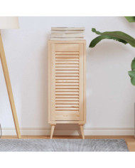 Porte d'armoire à persiennes 69x29,5 cm bois de pin massif | Mobilier & Déco