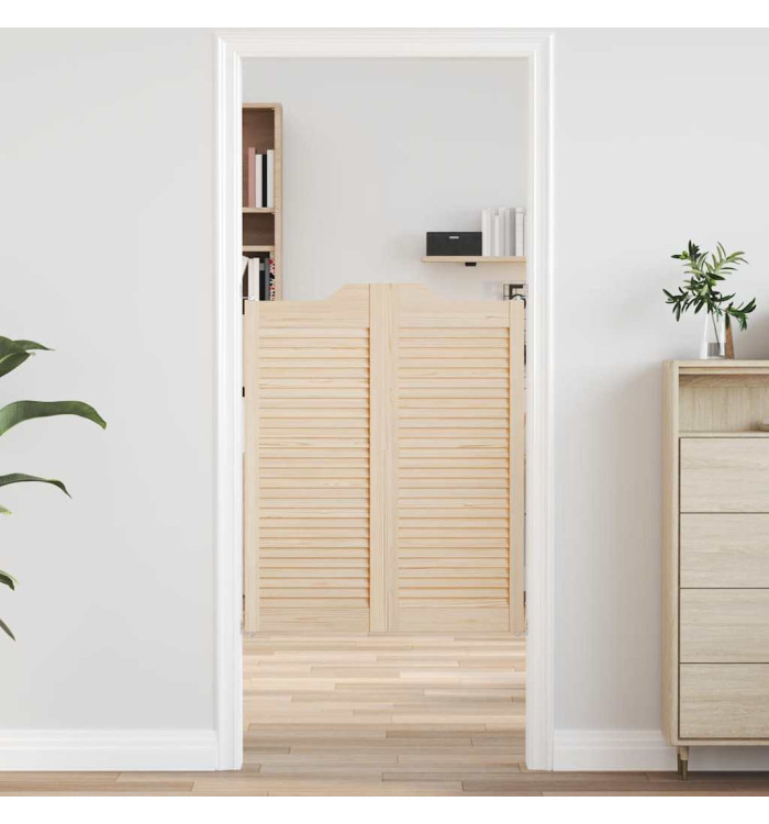 Portes battantes à persiennes 2paire 100x80 cm bois massif Pin | Mobilier & Déco