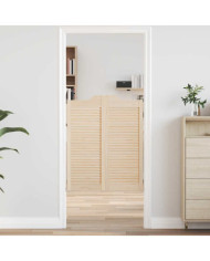 Portes battantes à persiennes 2paire 100x80 cm bois massif Pin | Mobilier & Déco