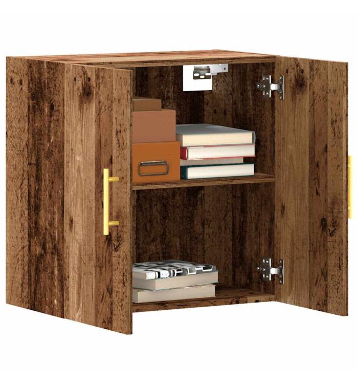 Armoire murale vieux bois 60x31x60 cm bois d'ingénierie | Mobilier & Déco